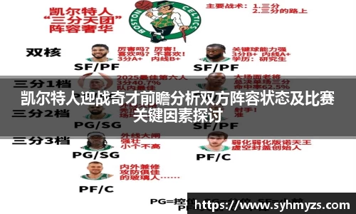 凯尔特人迎战奇才前瞻分析双方阵容状态及比赛关键因素探讨